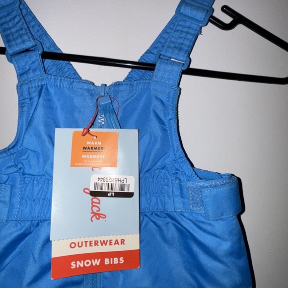 Blue Kids Snow Bibs size 12 months NWT - Picture 2 of 5